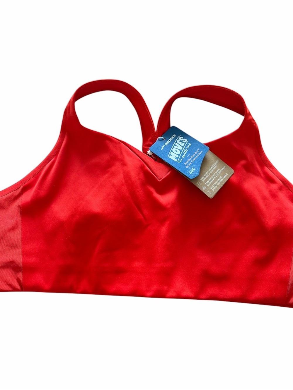 Brooks Red Sports Bra